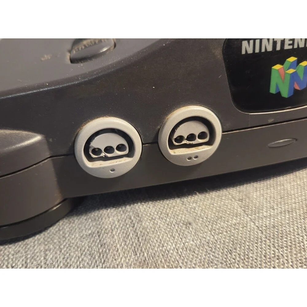 Vintage Nintendo 64 N64 Console Only Tested working + power cord AV Cord